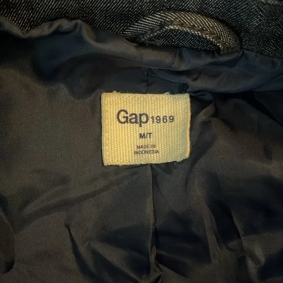 Gap denim trench coat jacket - Picture 5 of 6